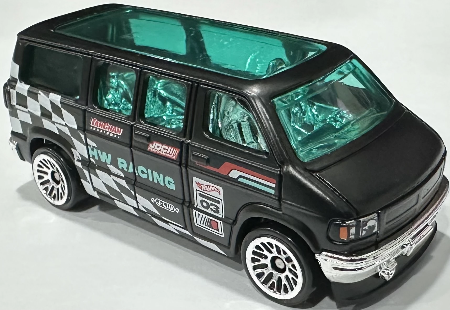 2024 Hot Wheels 			Dodge Van Black - Mainline 248/250 - Vans 5/5