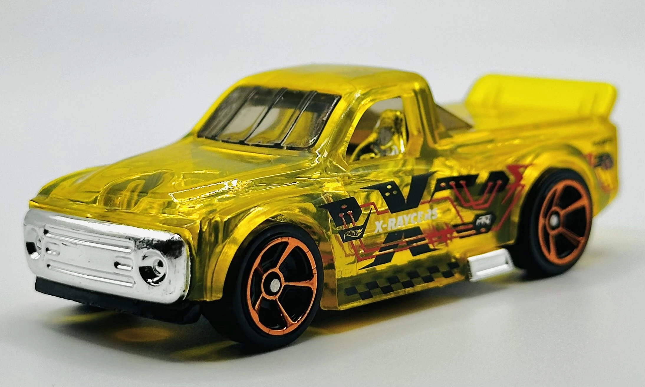 2025 Hot Wheels 																																Draftnator Yellow - Mainline 014/250 - X Raycers 2/10