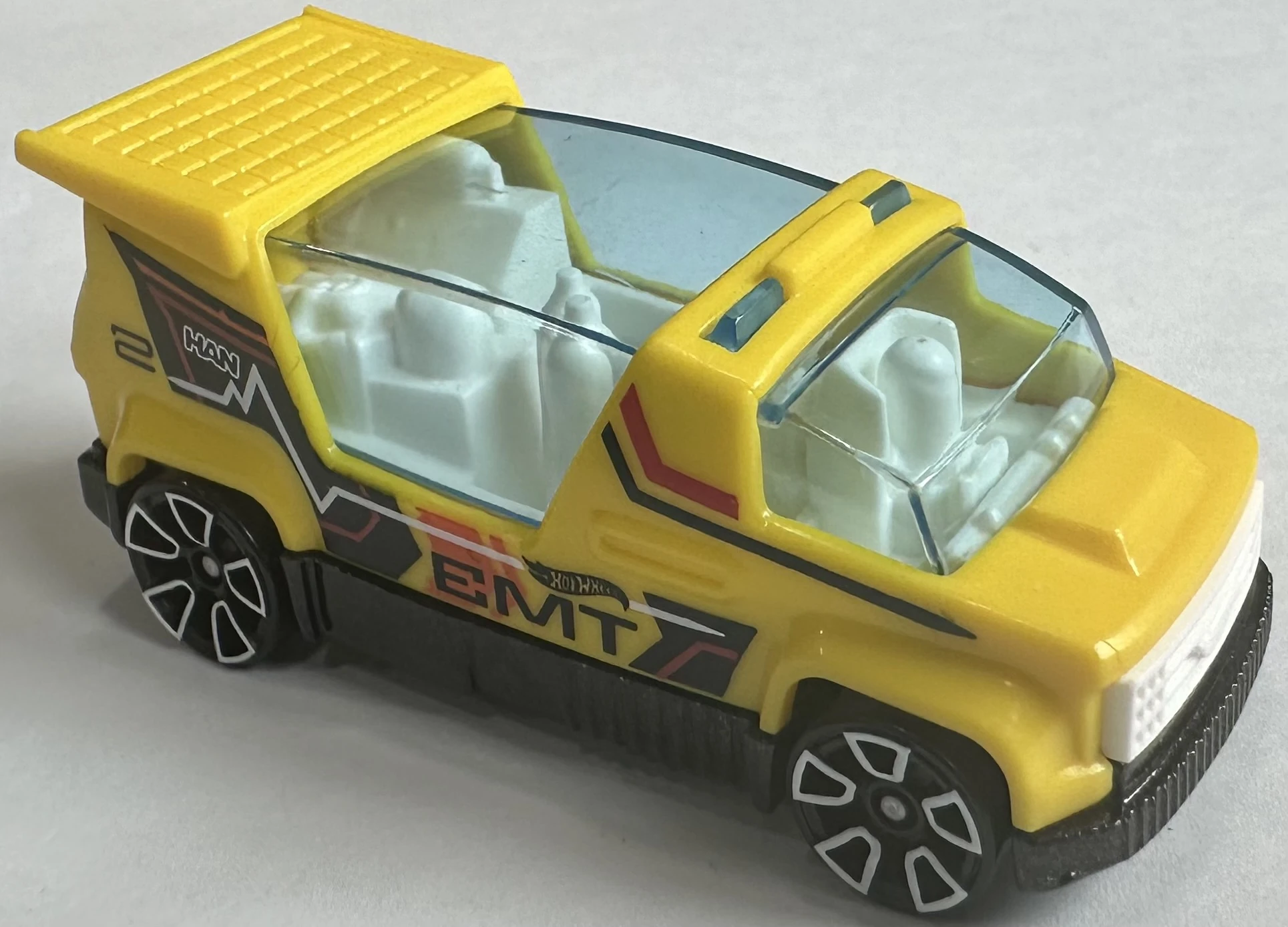 2025 Hot Wheels Rapid Pulse Yellow - Mainline 137/250 - First Responde 5/5