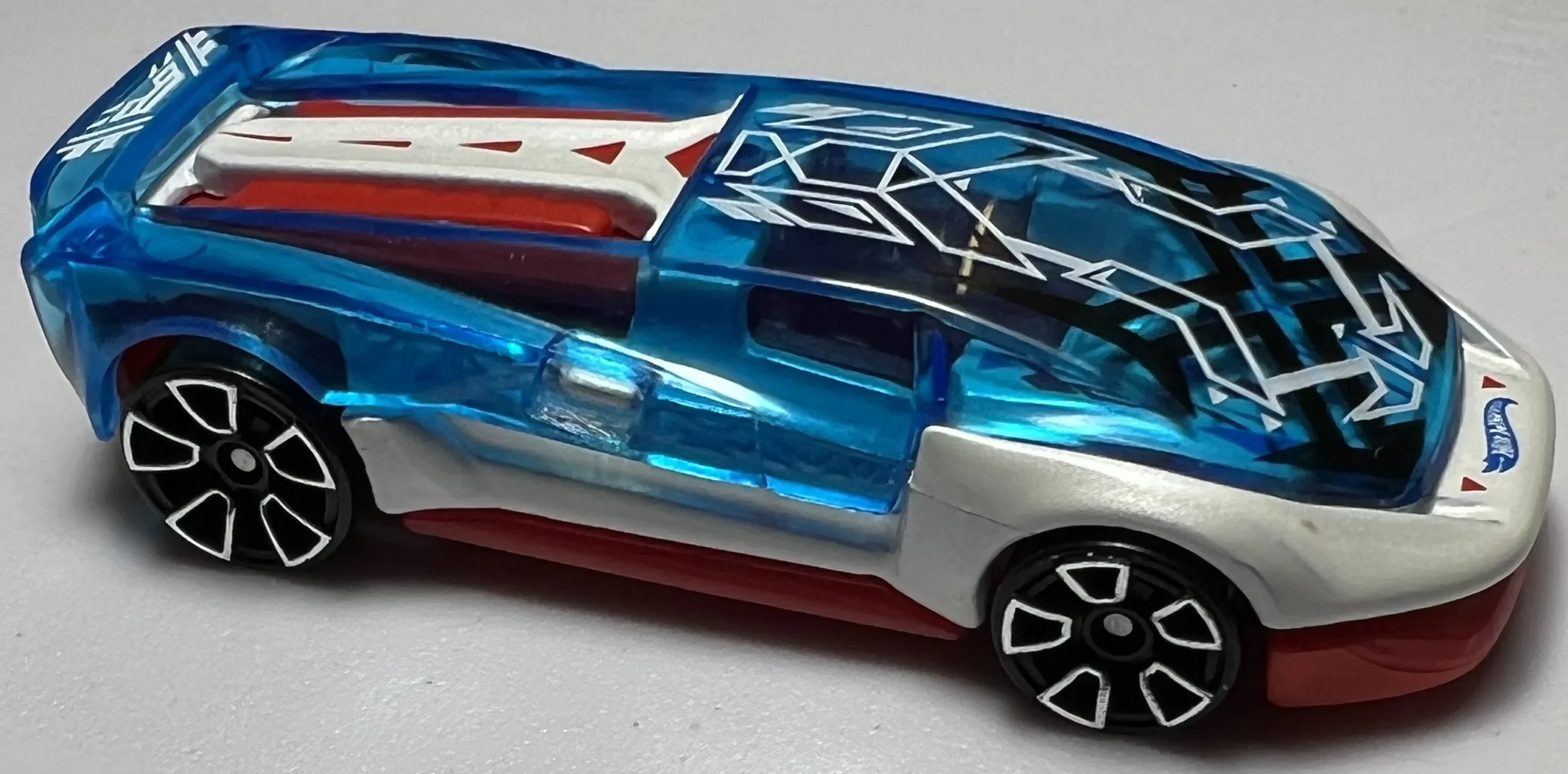2025 Hot Wheels 																																El Viento Blue - Mainline 065/250 - X Raycers 6/10