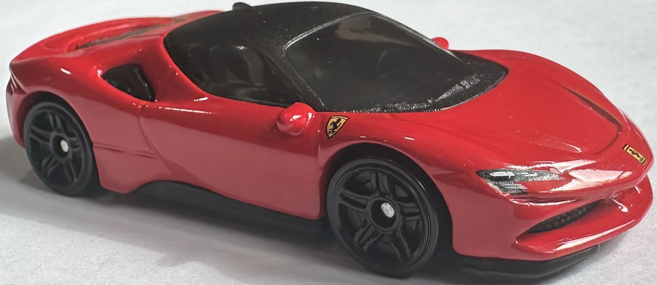 2025 Hot Wheels Ferrari SF90 Stradale Red - Mainline 191/250 - Factory Fresh 5/5