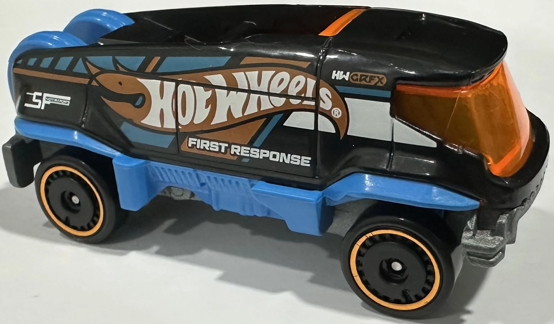 2024 Hot Wheels Baja Bison T5 Black - Mainline 058/250 - First Response 6/10