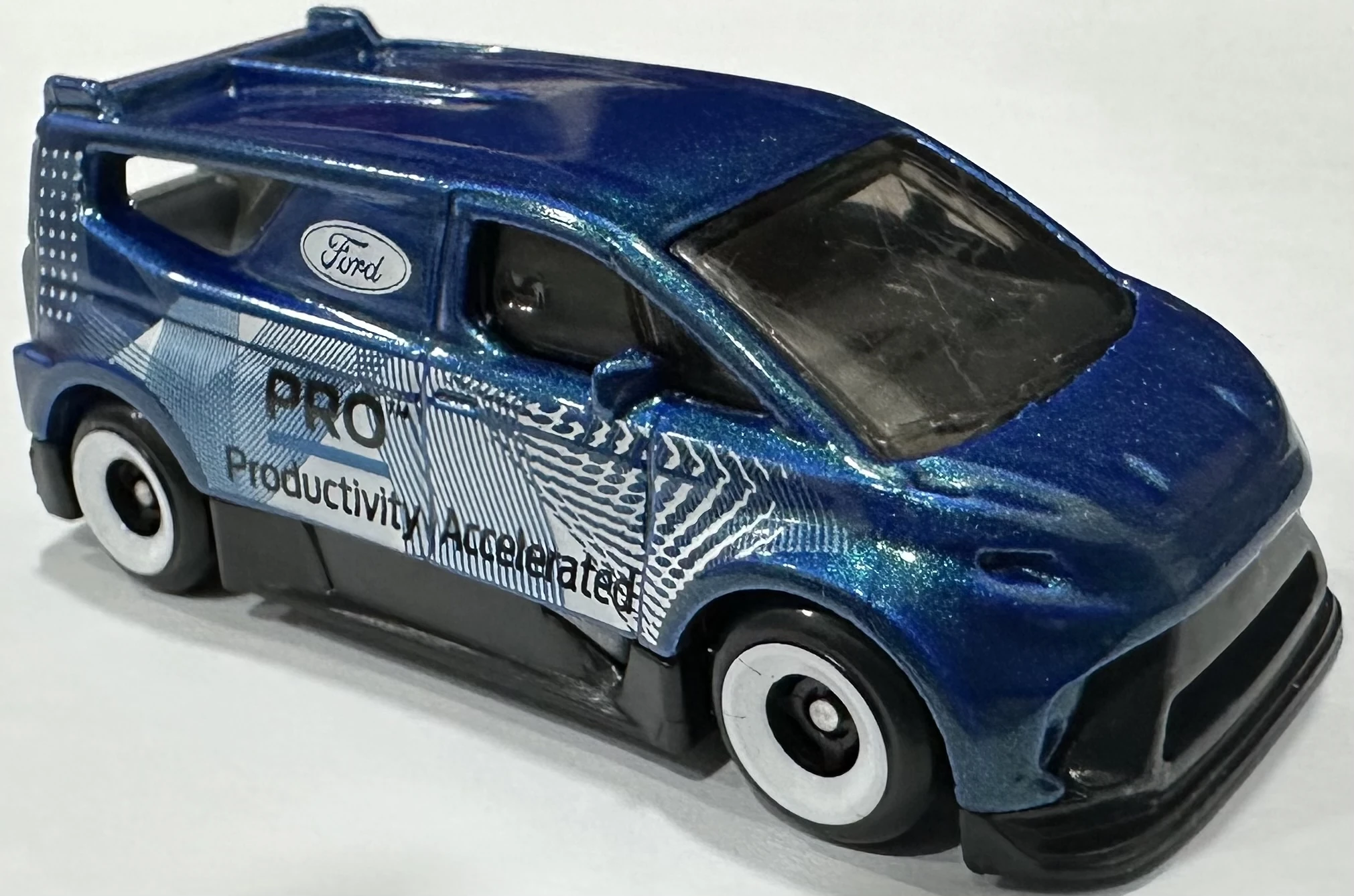 2024 Hot Wheels 					Ford Performance Supervan 4 Blue - Mainline 128/250 - Green Speed 9/10