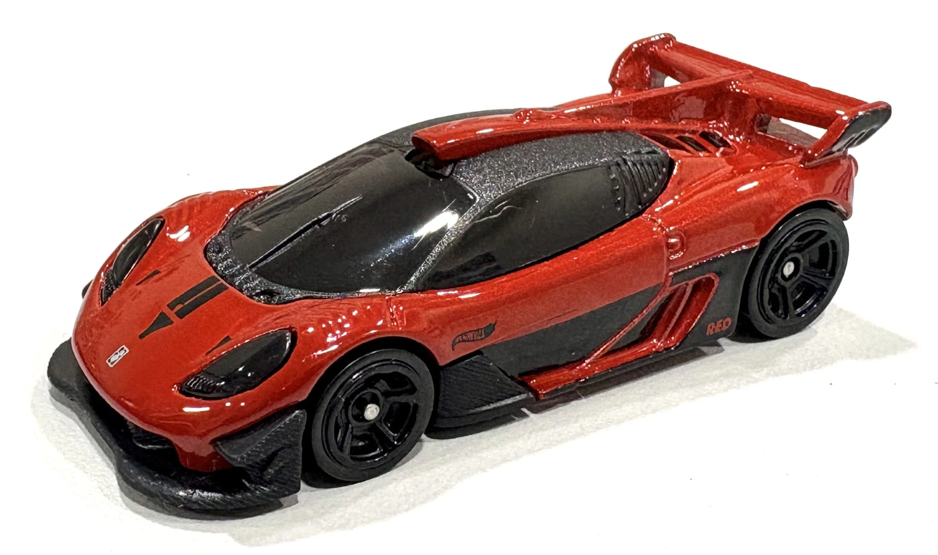 2025 Hot Wheels 											Gordon Murray Automotive T.50s Red - Mainline 190/250 - Red Edition Target 11/12