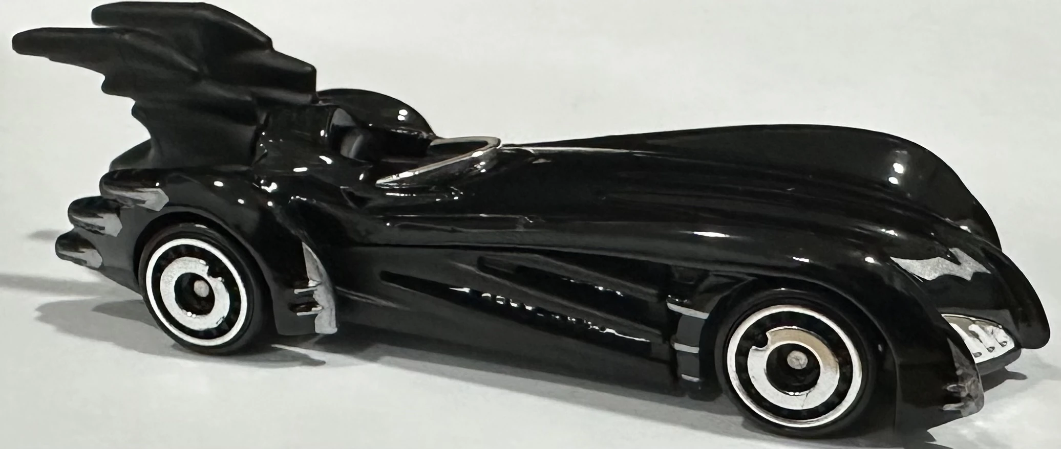 2024 Hot Wheels 	Batman & Robin Batmobile Black - Mainline 054/250 - Batman 2/5