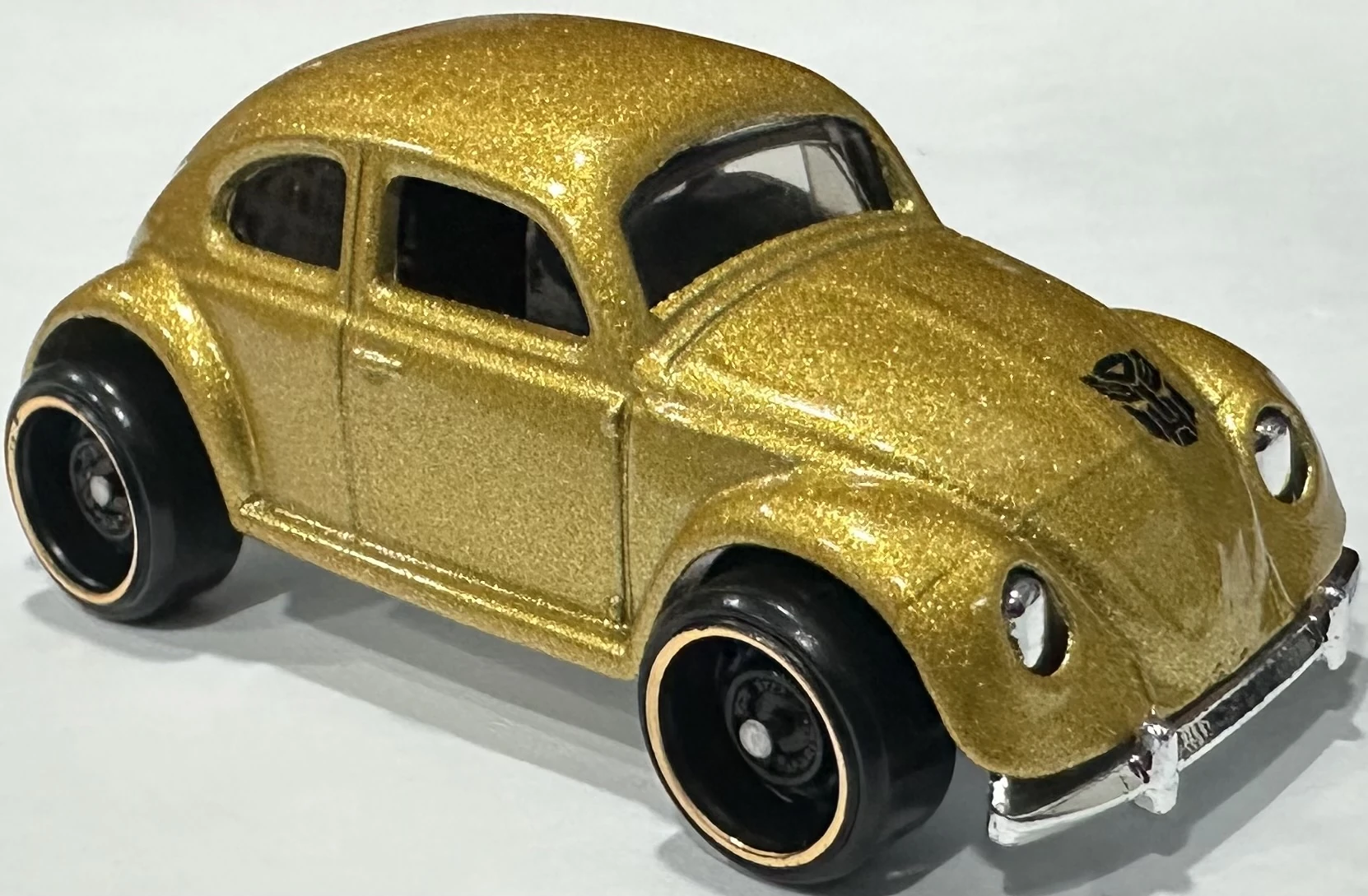 2024 Hot Wheels 			Bumblebee Gold - Mainline 186/250 - Screen Time 9/10