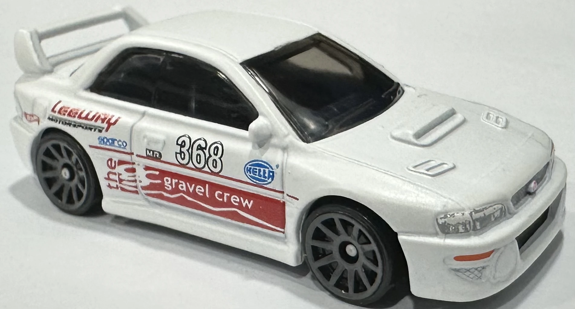 2024 Hot Wheels 														'98 Subaru Impreza 22B STi-Version White - Mainline 244/250 - The 90s 10/10