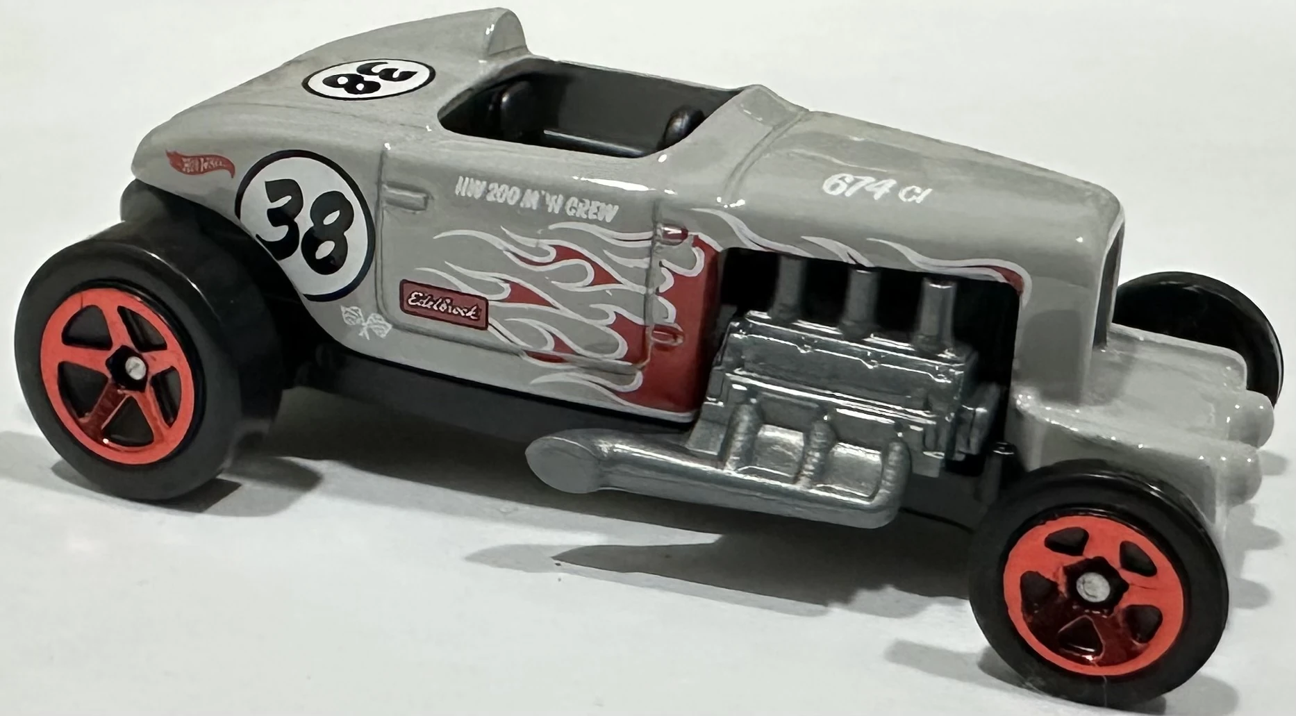 2025 Hot Wheels 												Max Steel Gray - Mainline 025/250 - Rod Squad 2/10