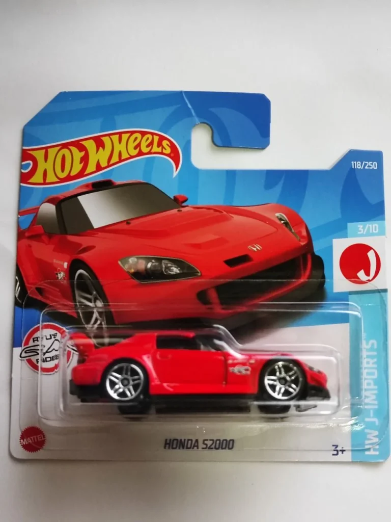 Honda S2000 Red - 2022 Hot Wheels Mainline 118/250 - HW J-Imports