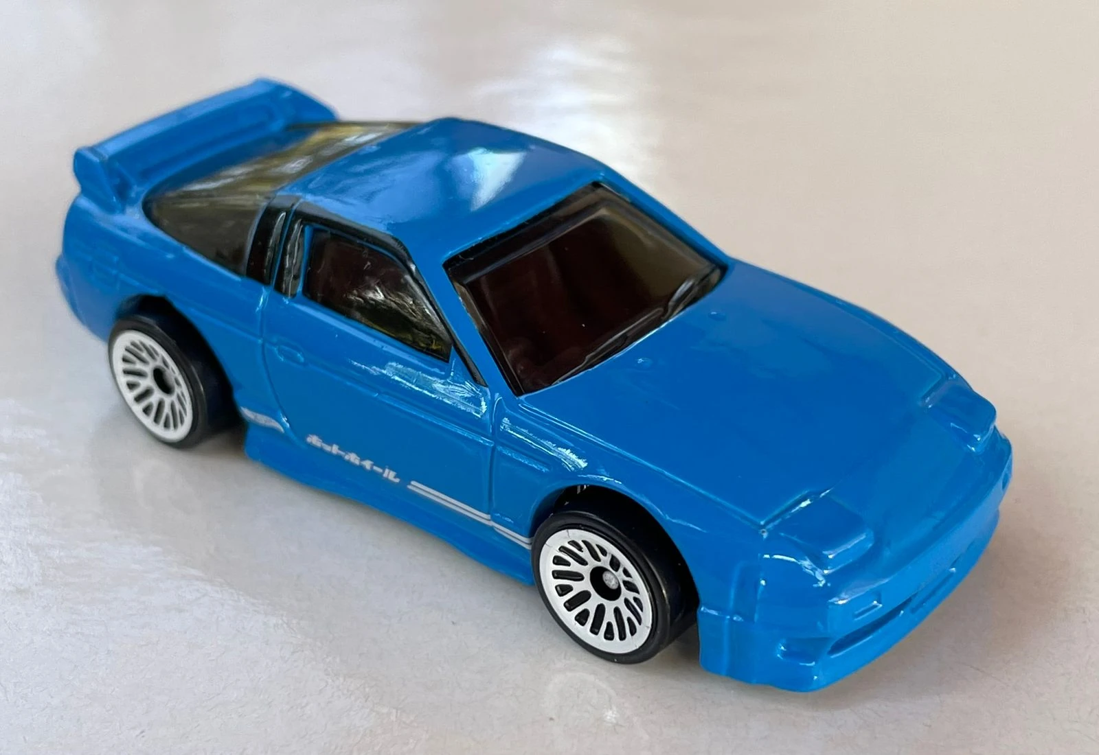 2024 Hot Wheels 										'96 Nissan 180SX Type X Blue - Mainline 211/250 - The 90s 6/10