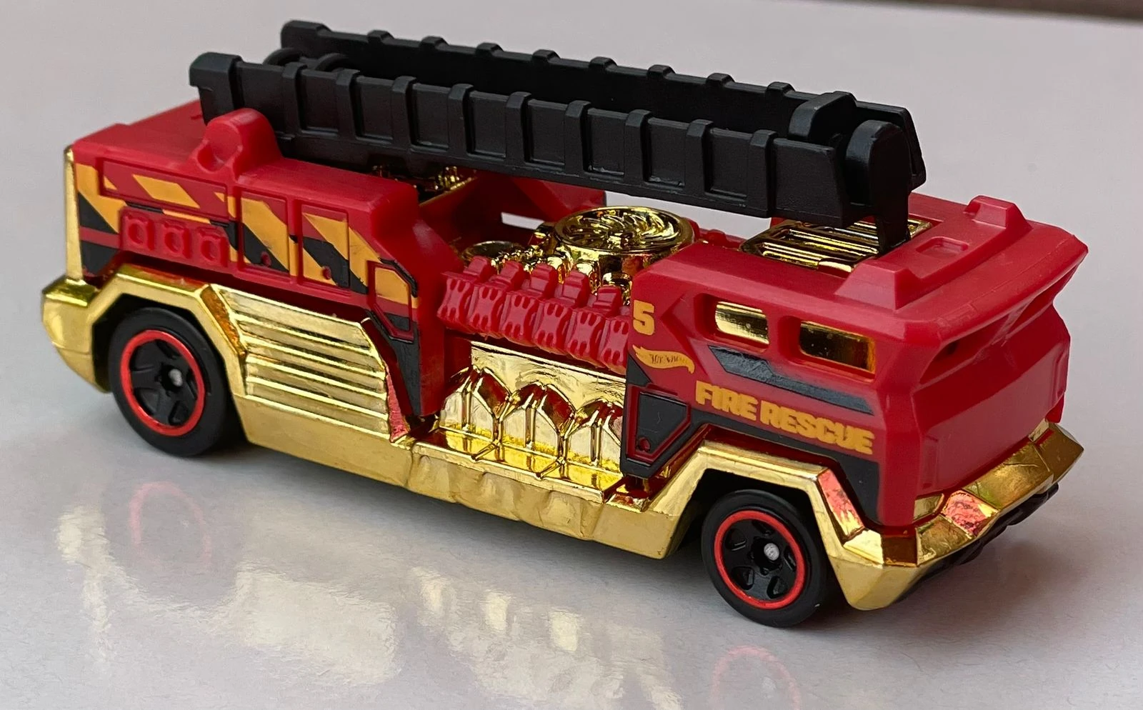 2024 Hot Wheels 		5 Alarm Red - Mainline 125/250 - Metro 3/10