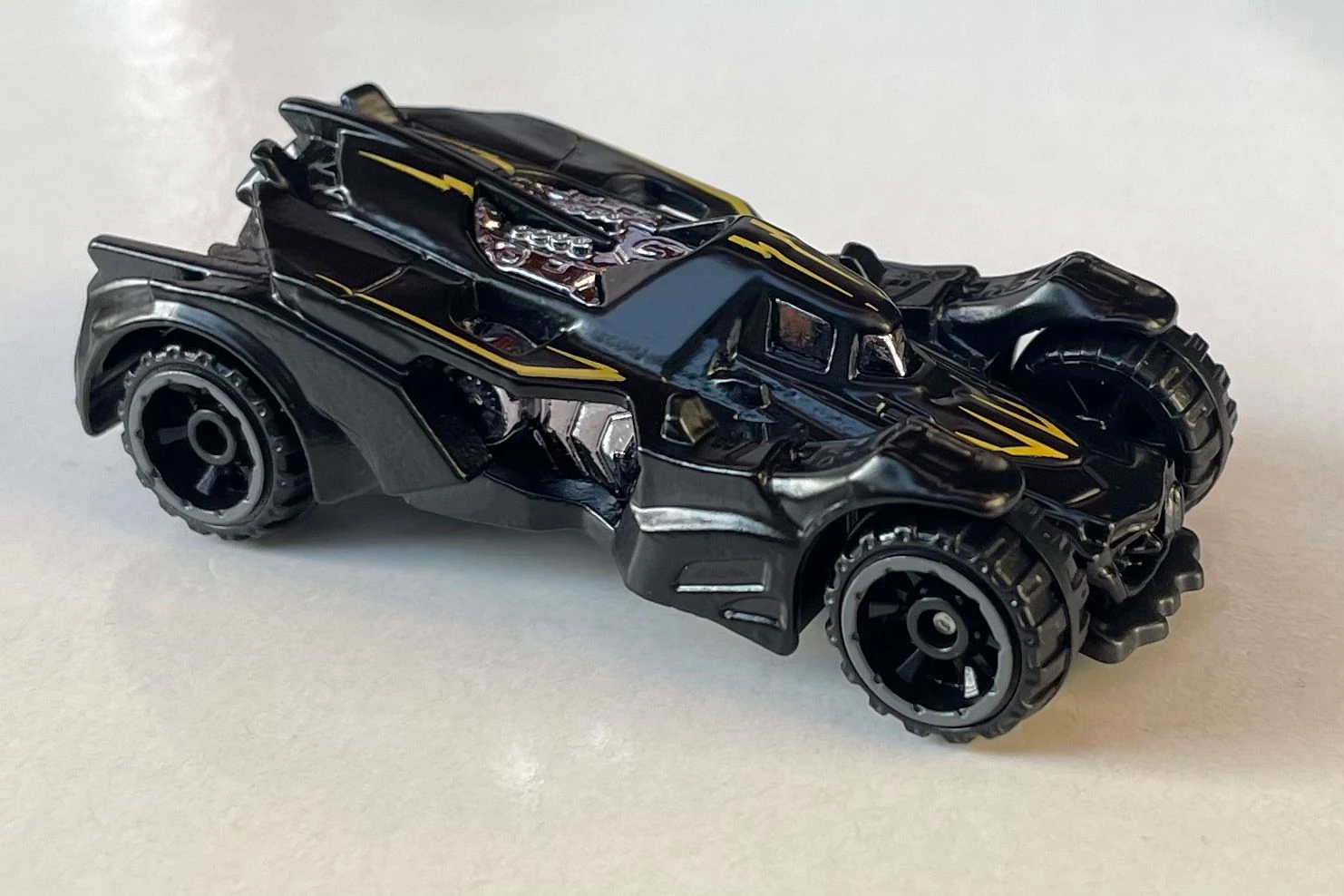2024 Hot Wheels Batman: Arkham Knight Batmobile Black - Mainline 149/250 - Batman 4/5