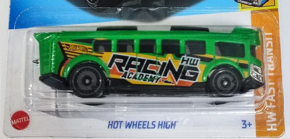 2024 Hot Wheels Hot Wheels High Green - Mainline 005/250 - Fast Transit 1/5
