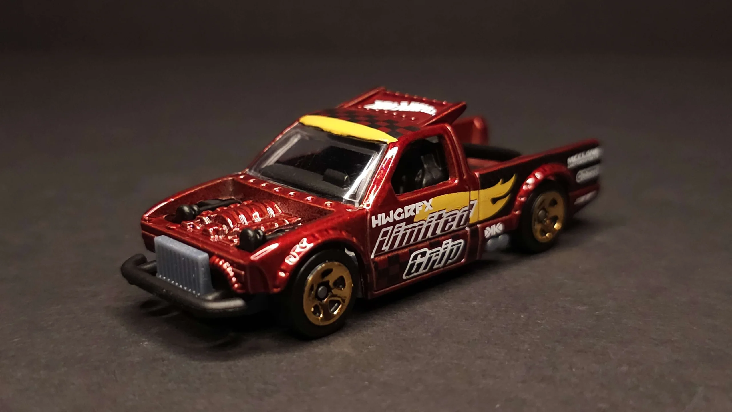 2024 Hot Wheels 					Limited Grip Red - Mainline 050/250 - Rod Squad 3/5