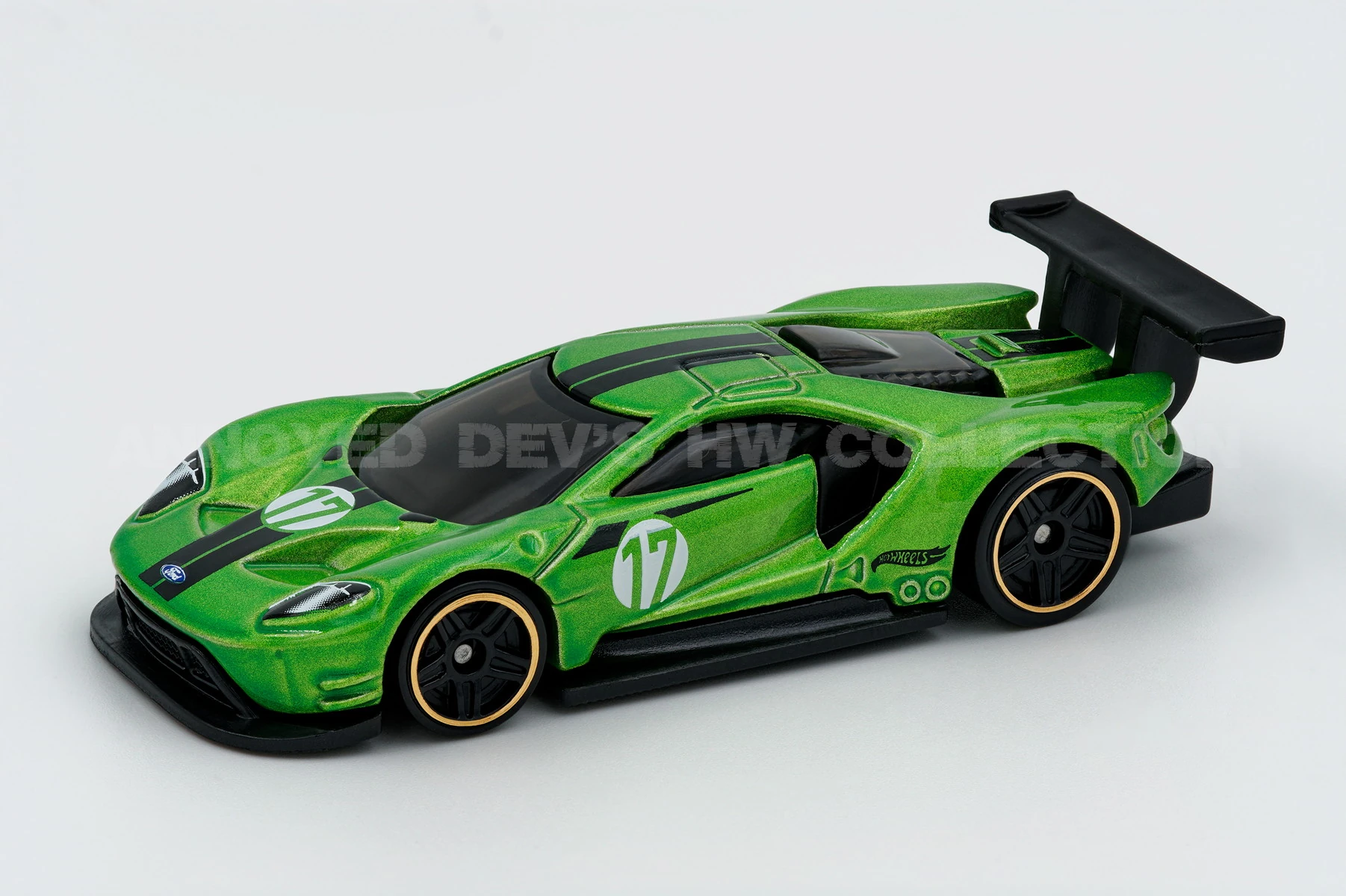 2024 Hot Wheels 			2016 Ford GT Race Green - Mainline 229/250 - Then and Now 7/10
