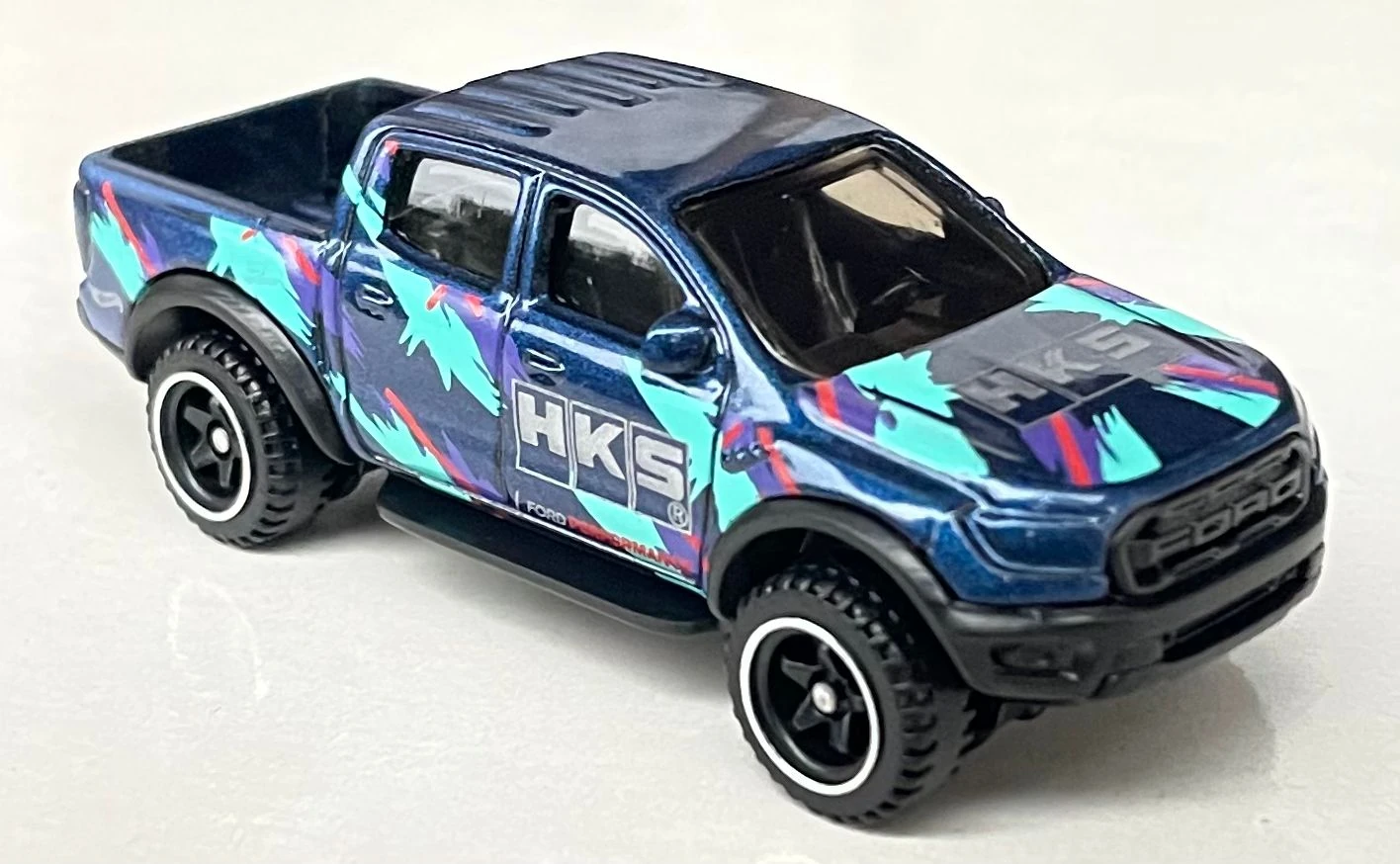 2024 Hot Wheels '19 Ford Ranger Raptor Blue - Mainline 043/250 - Hot Trucks 2/10