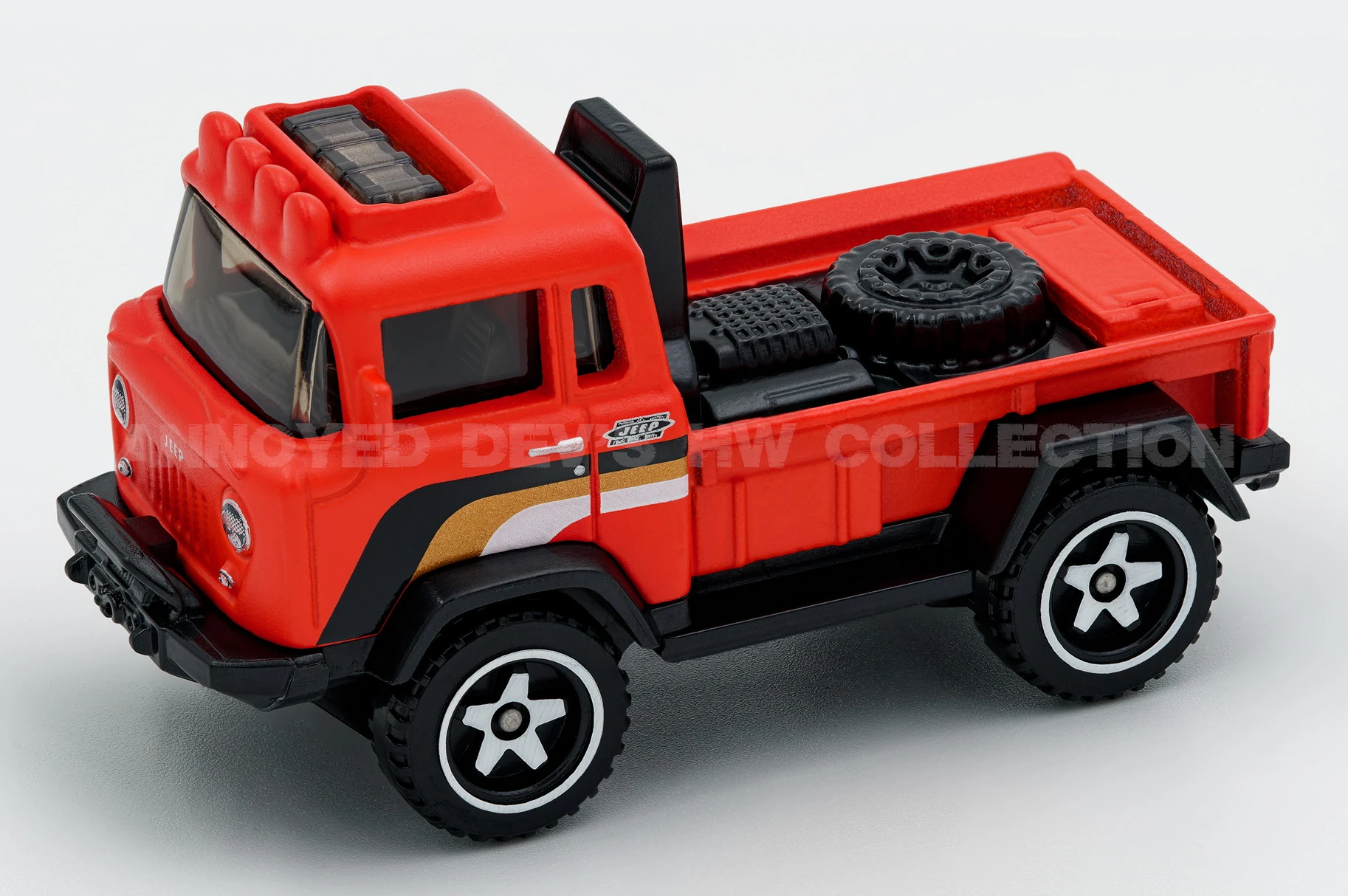 2024 Hot Wheels '19 	'57 Jeep FC Red - Mainline 068/250 - Hot Trucks 3/10