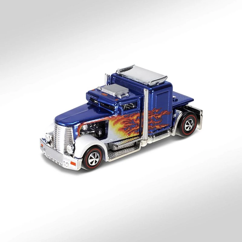 Convoy Custom Dark Blue - 2013 Hot Wheels Redline Club RLC