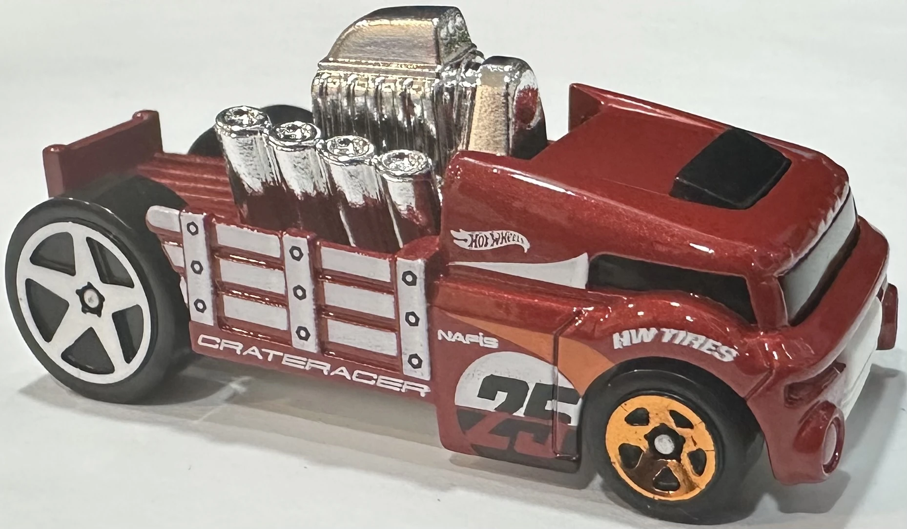 2025 Hot Wheels Crate Racer Red - Mainline 160/250 - Experimotors 5/10