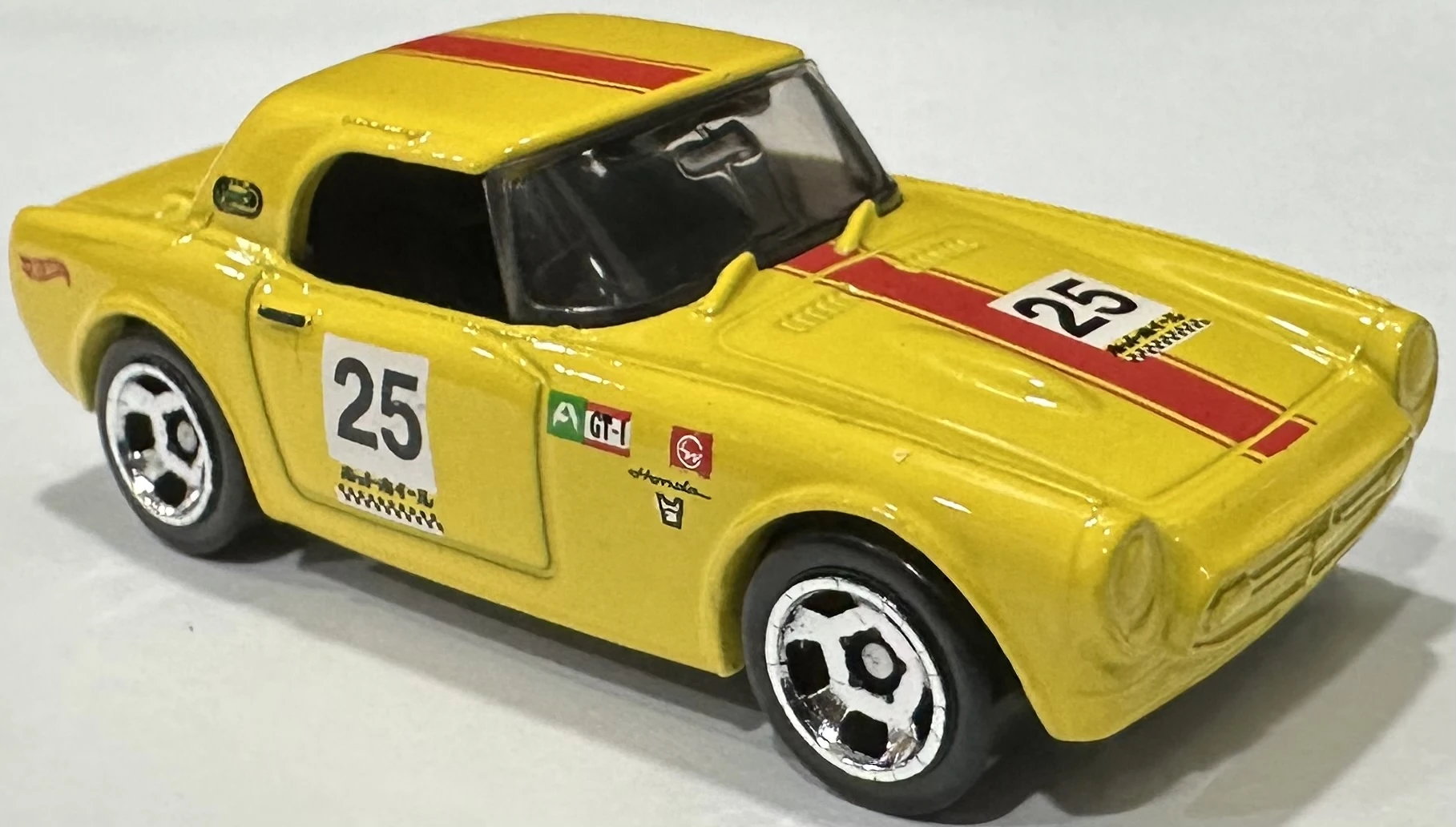 2024 Hot Wheels 						Honda S800 Racing Yellow - Mainline 209/250 - Race Day 10/10