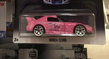 Honda S2000 Pink - 2018 Hot Wheels Premium - Fast & Furious