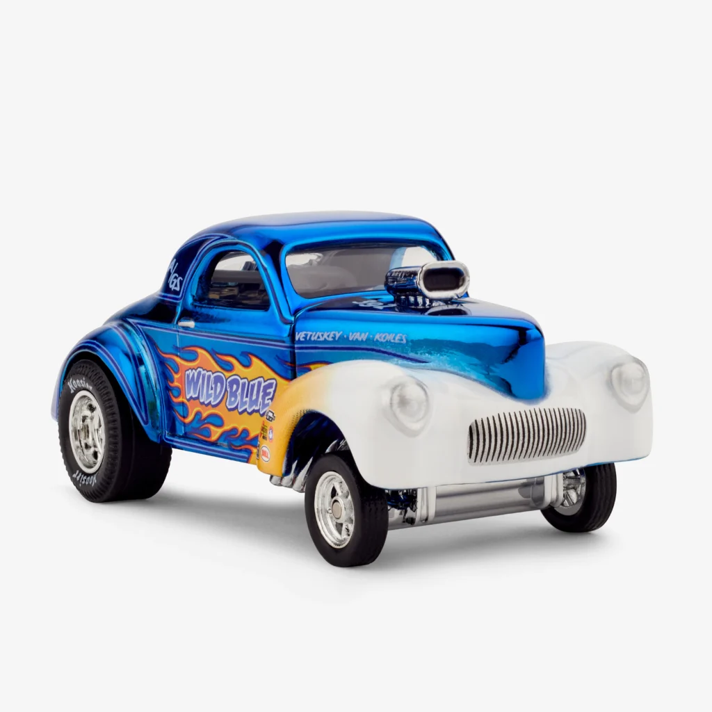 1941 Willys Gasser Ice Blue - 2020 Hot Wheels Redline Club RLC