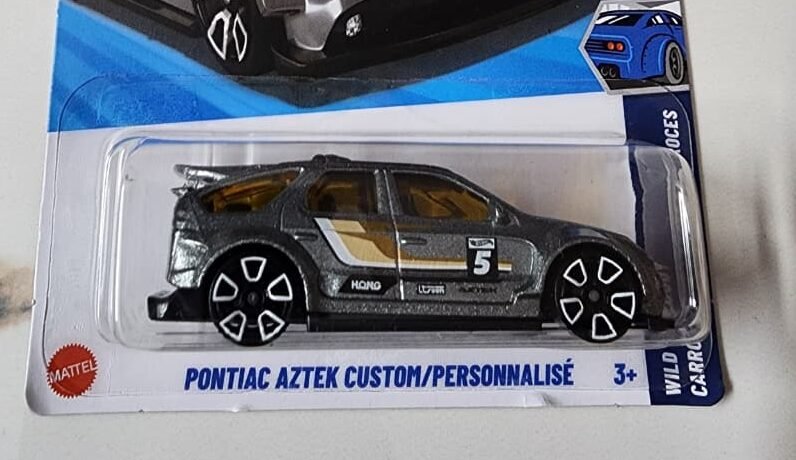 2025 Hot Wheels 																													Pontiac Aztek Custom Silver - Mainline 205/250 - Wild Widebody 3/5 