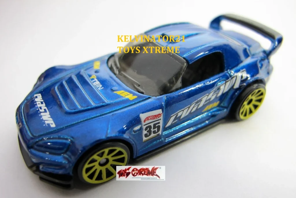 Honda S2000 Metallic Blue - 2013 Hot Wheels Mainline 21/250
