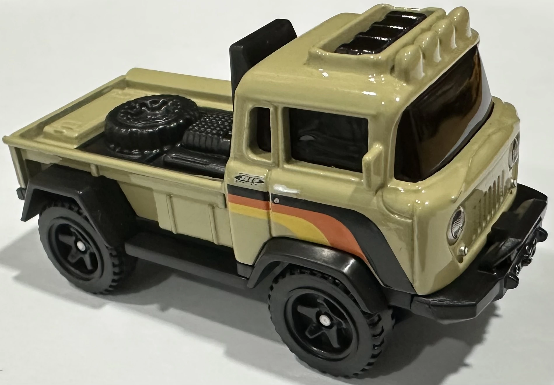 2024 Hot Wheels '19 	'57 Jeep FC Beige - Mainline 068/250 - Hot Trucks 3/10
