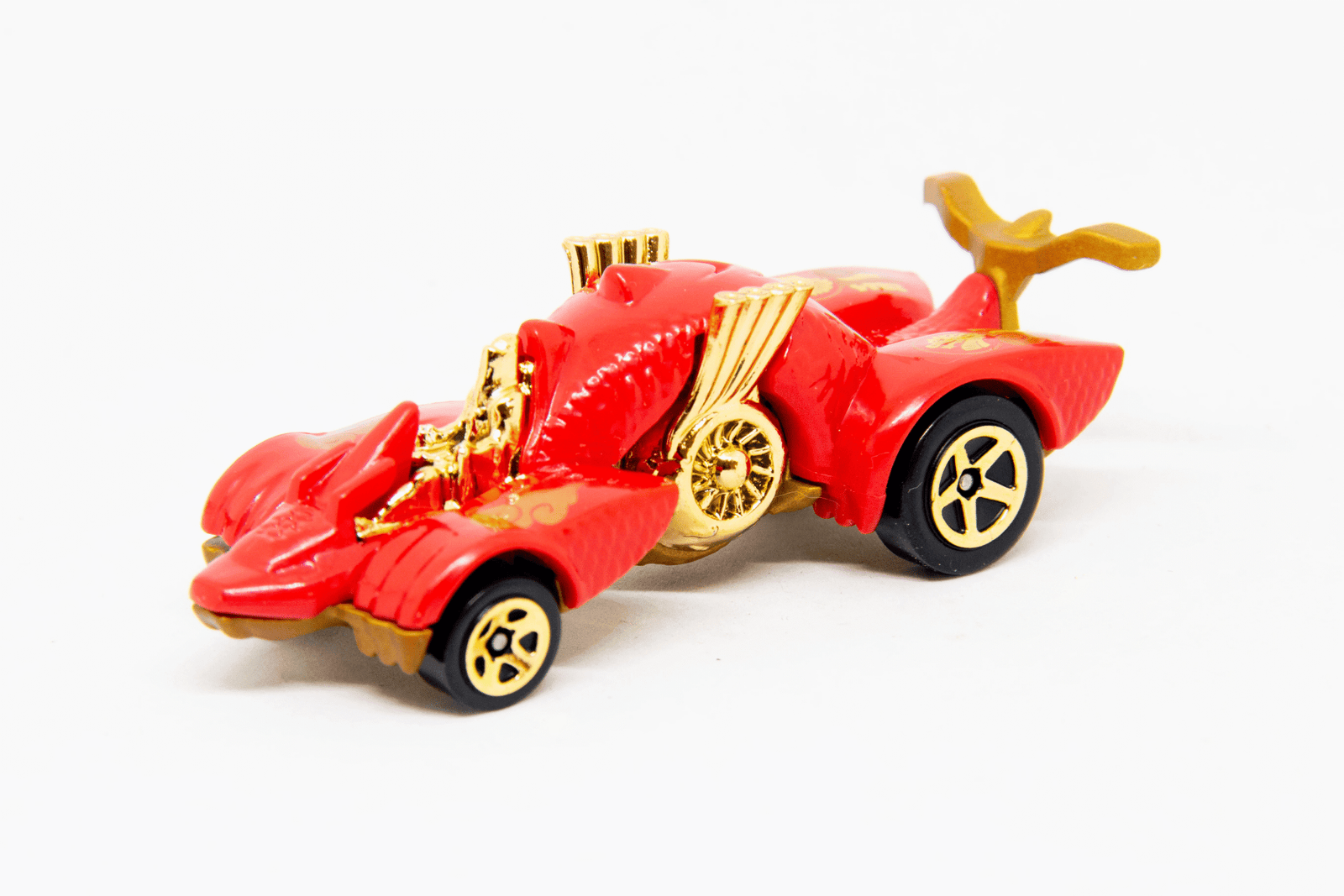 2024 Hot Wheels 				Knight Draggin' Red - Mainline 052/250 - Celebrations Racers 2/10