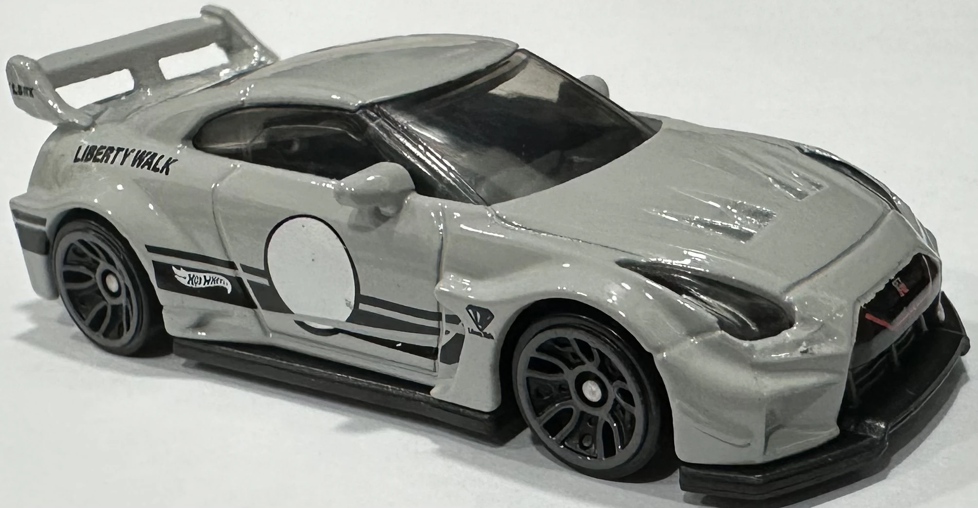 2024 Hot Wheels 			LB-Silhouette WORKS GT Nissan 35GT-RR VER.2 Gray - Mainline 242/250 - Then and Now 8/10