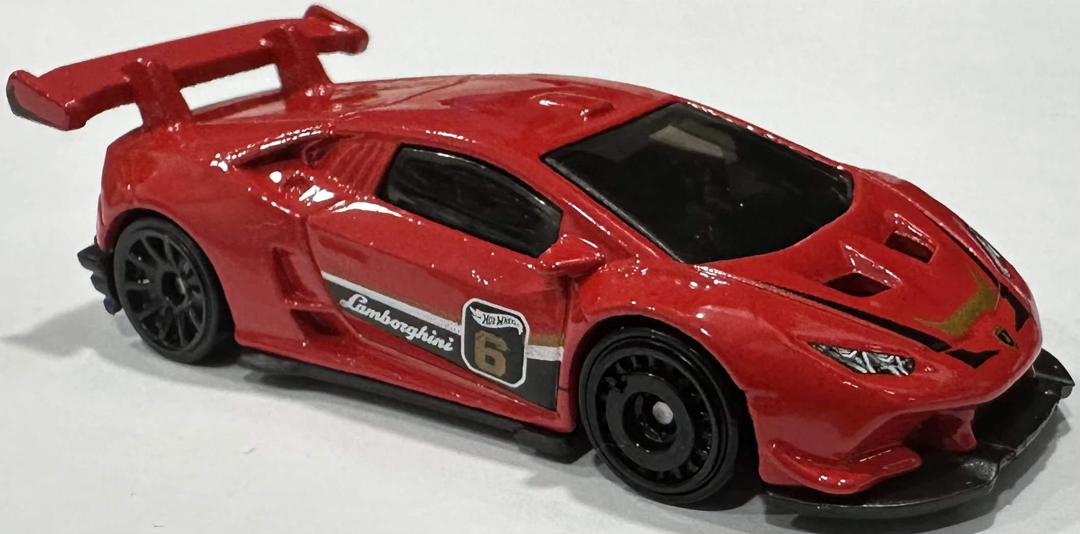 2024 Hot Wheels 	Lamborghini Huracán LP 620-2 Super Trofeo Red - Mainline 239/250 - Exotics 8/10