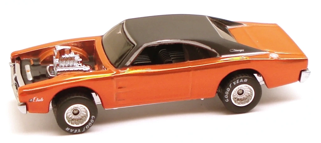 Large and In Charger Orange - 2010 Hot Wheels Redline Club RLC