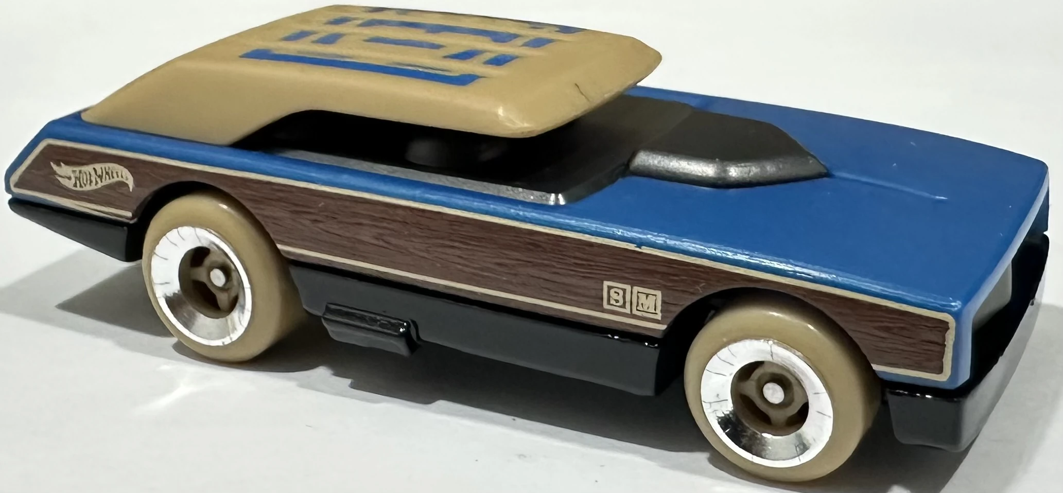 2025 Hot Wheels 	Long Bloc Blue - Mainline 135/250 - Art Cars 9/10