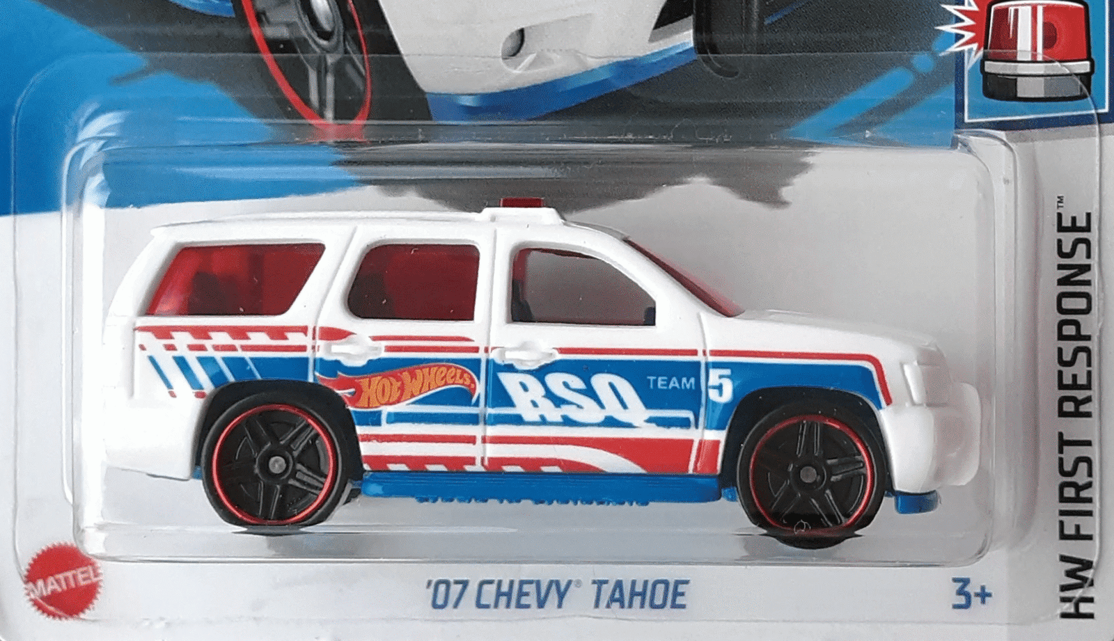 2024 Hot Wheels '07 Chevy Tahoe White - Mainline 057/250 - First Response 7/10