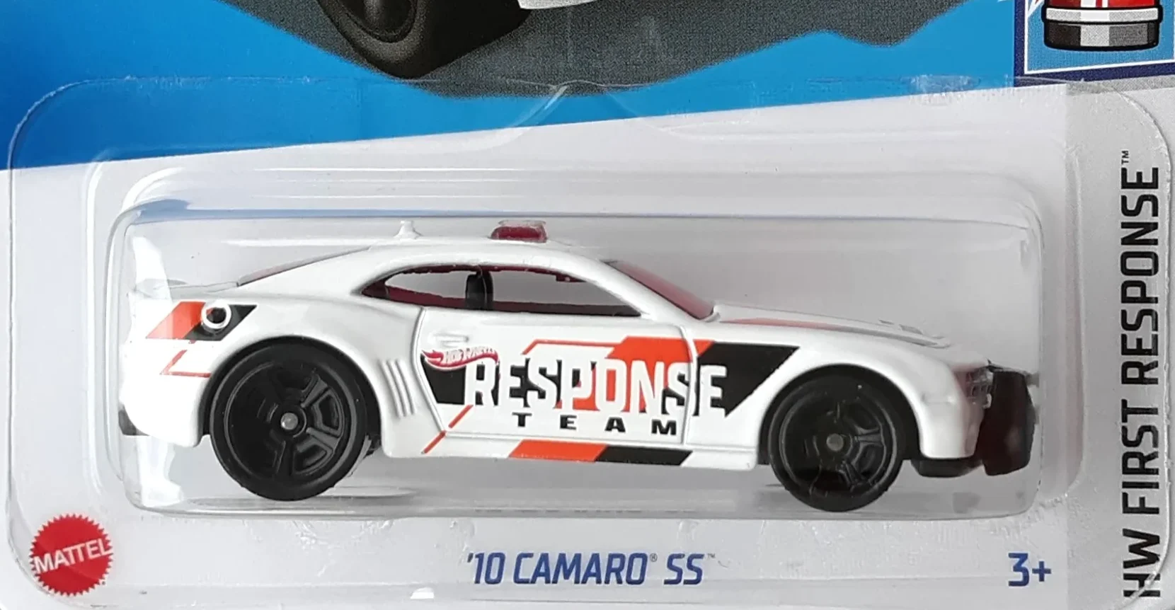 2024 Hot Wheels '10 Camaro SS White - Mainline 086/250 - First Response 9/10