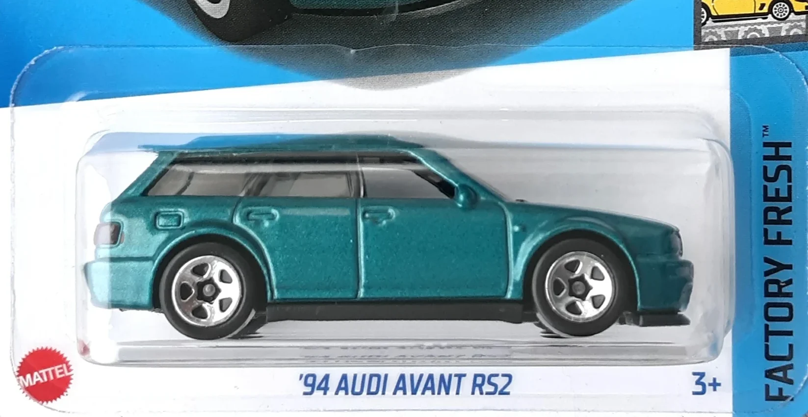 2024 Hot Wheels 						'94 Audi Avant RS2 Aqua - Mainline 133/250 - Factory Fresh 9/10