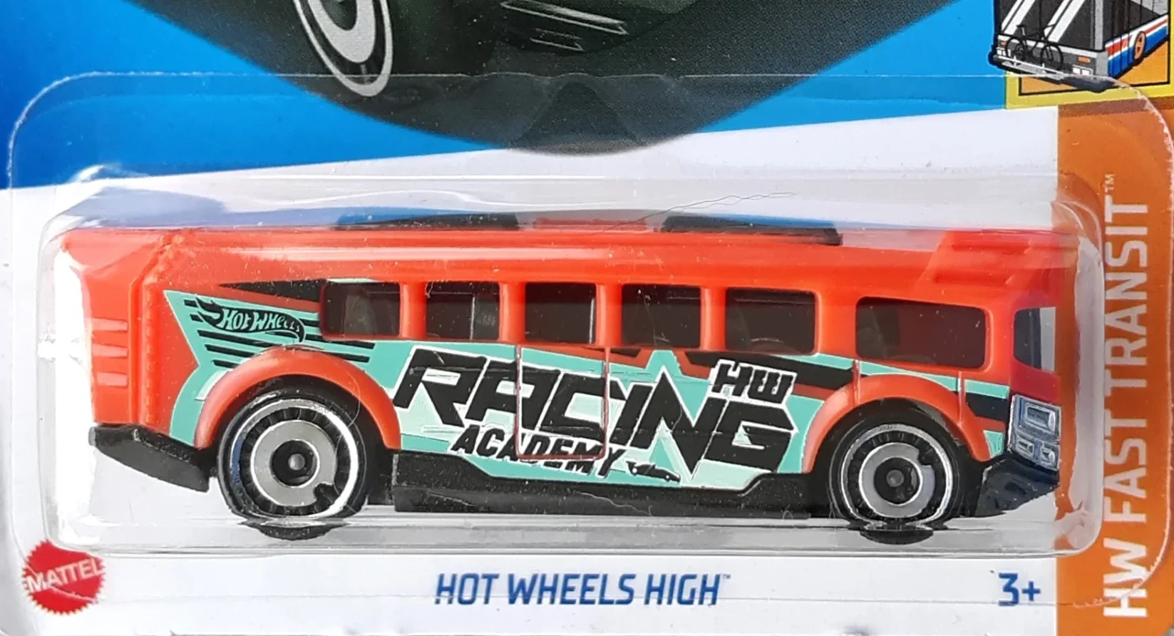 2024 Hot Wheels Hot Wheels High Red - Mainline 005/250 - Fast Transit 1/5