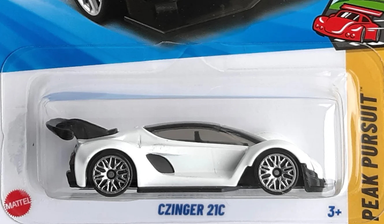 2025 Hot Wheels 	Czinger 21C White - Mainline 192/250 - Peak Pursuit 1/10