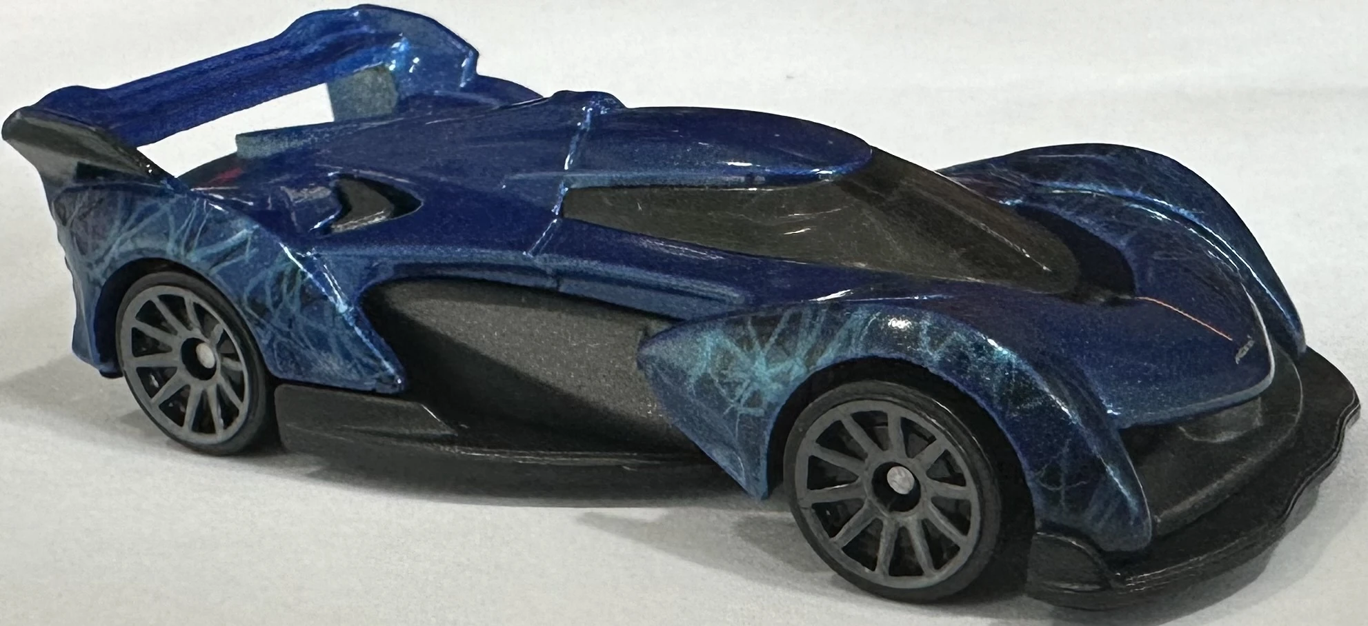2024 Hot Wheels 					McLaren Solus GT Blue - Mainline 070/250 - Modified 6/10