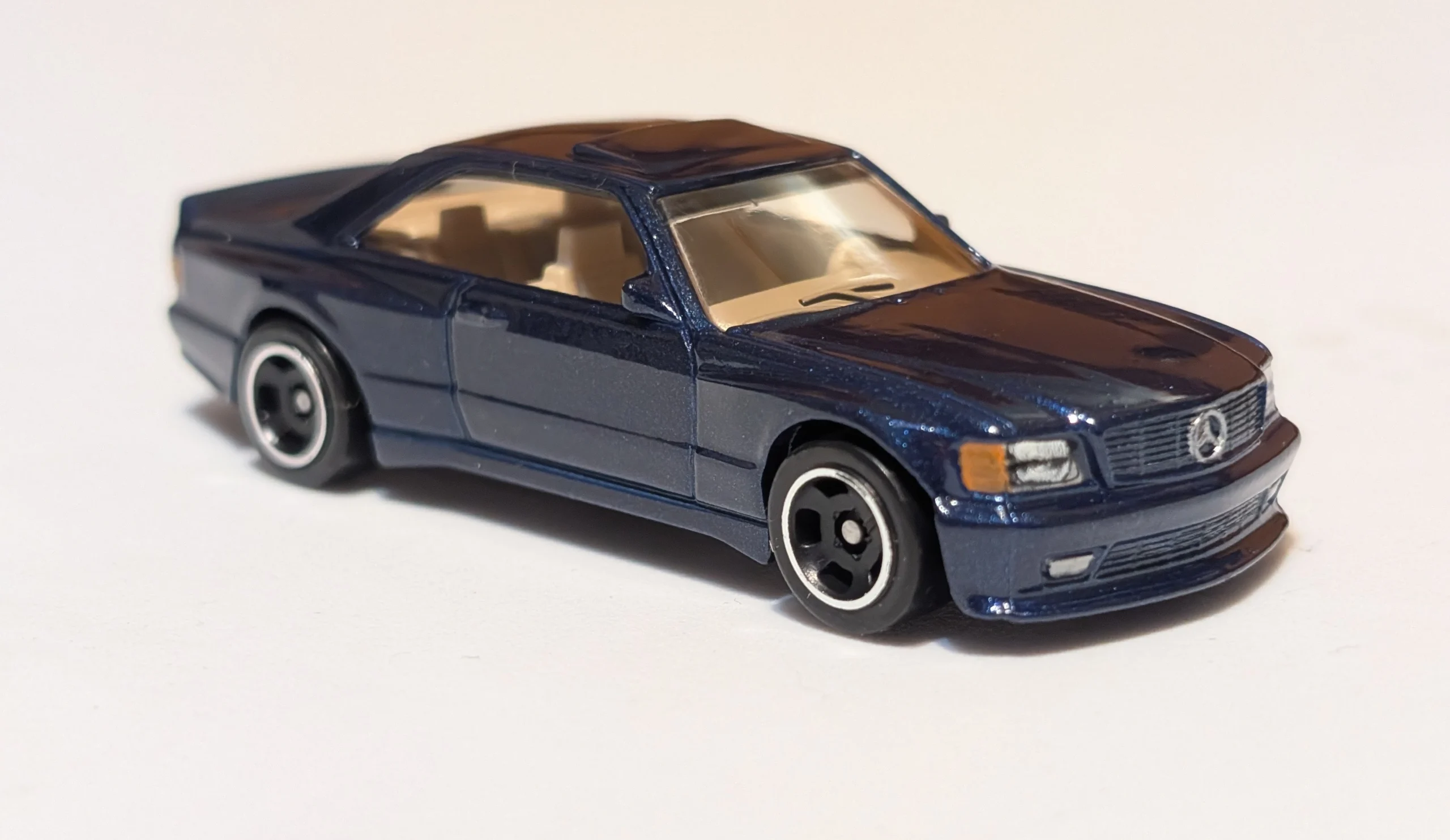 2025 Hot Wheels 																													'89 Mercedes-Benz 560 SEC AMG Navy Blue - Mainline 186/250 - Wild Widebody 2/5 