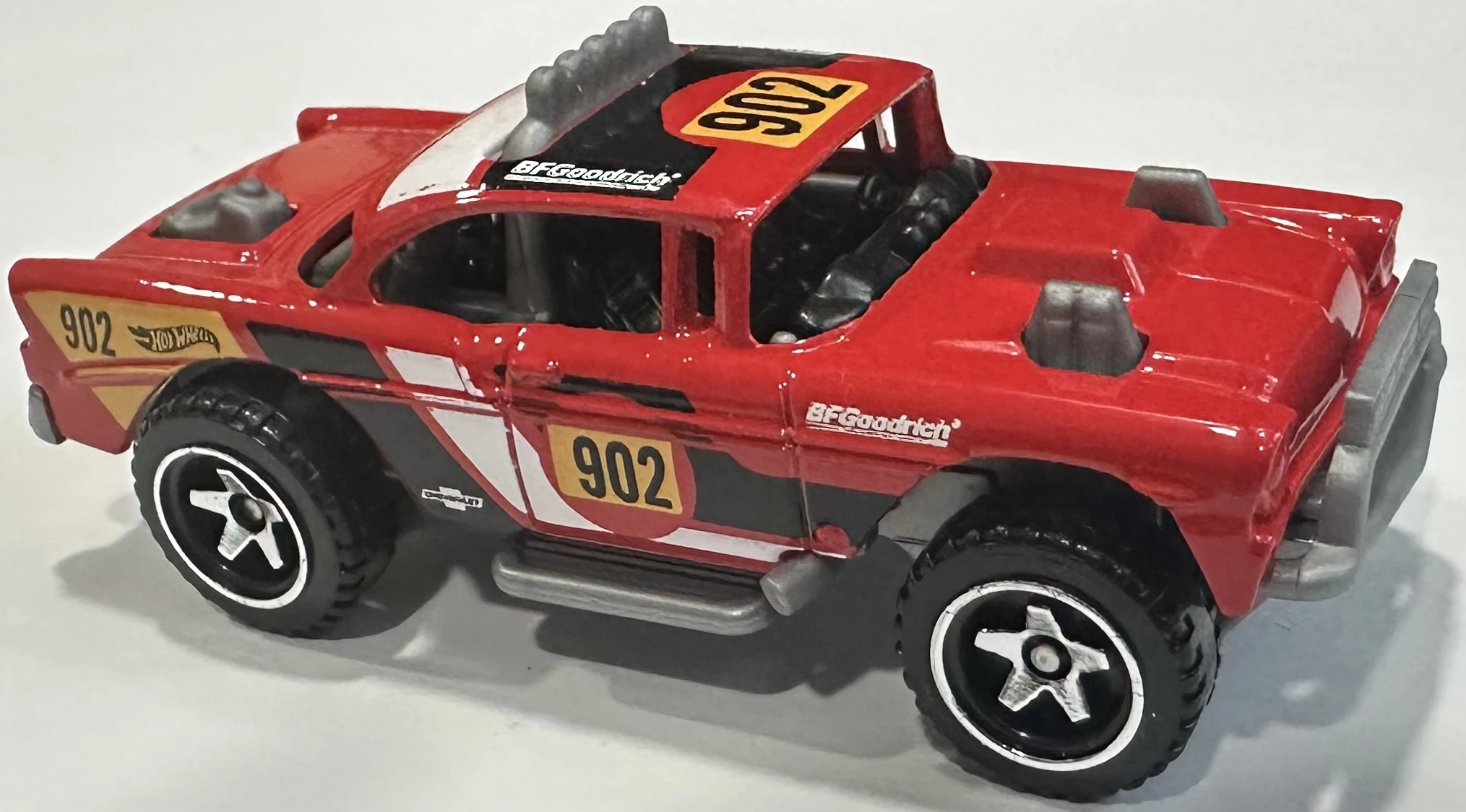 2025 Hot Wheels 																				Big-Air Bel-Air Red - Mainline 155/250 - Safari Mode 3/5