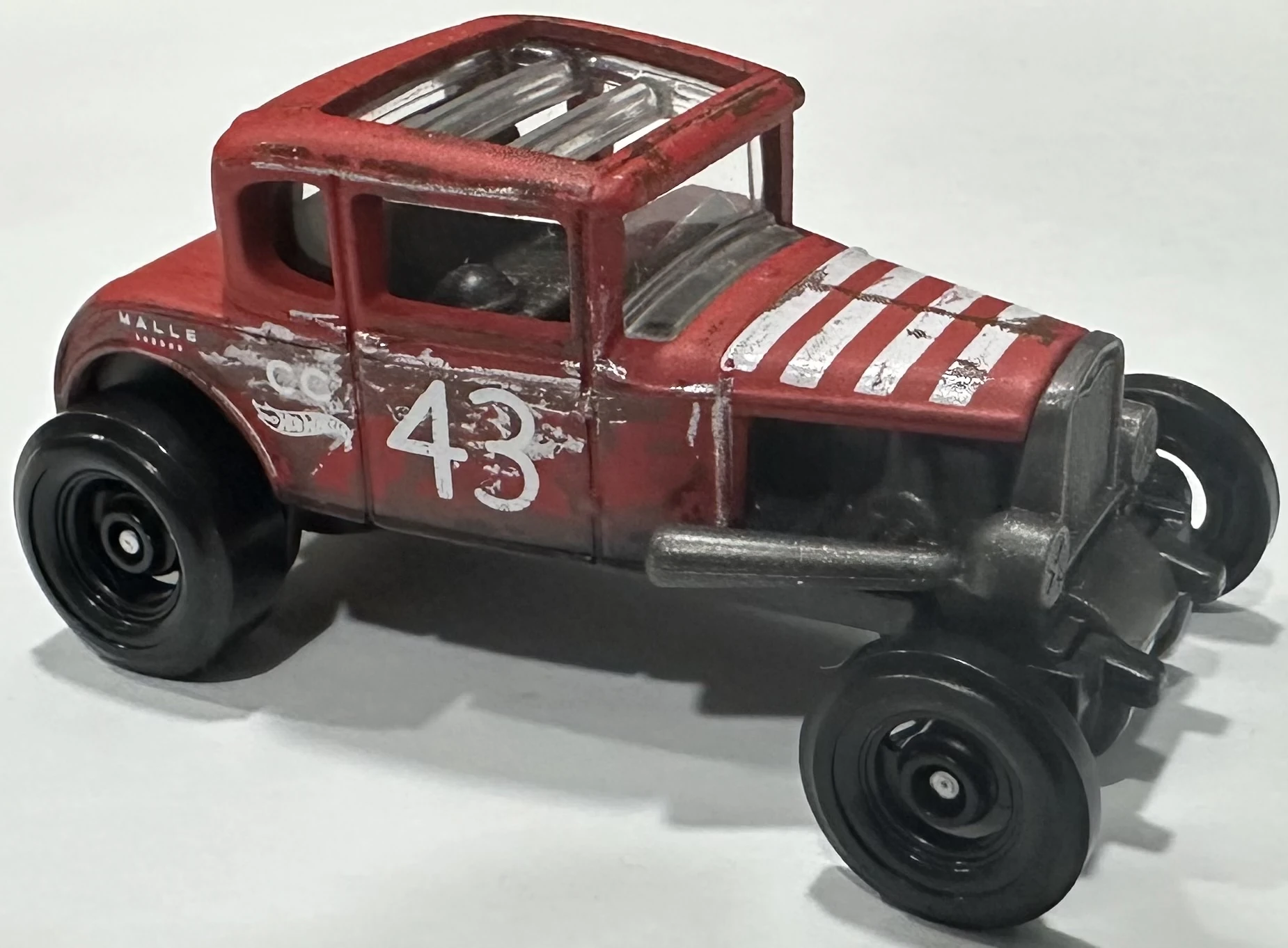 2025 Hot Wheels 		Ford Model A Custom '31 Dark Red - Mainline 140/250 - Dirt 07/10
