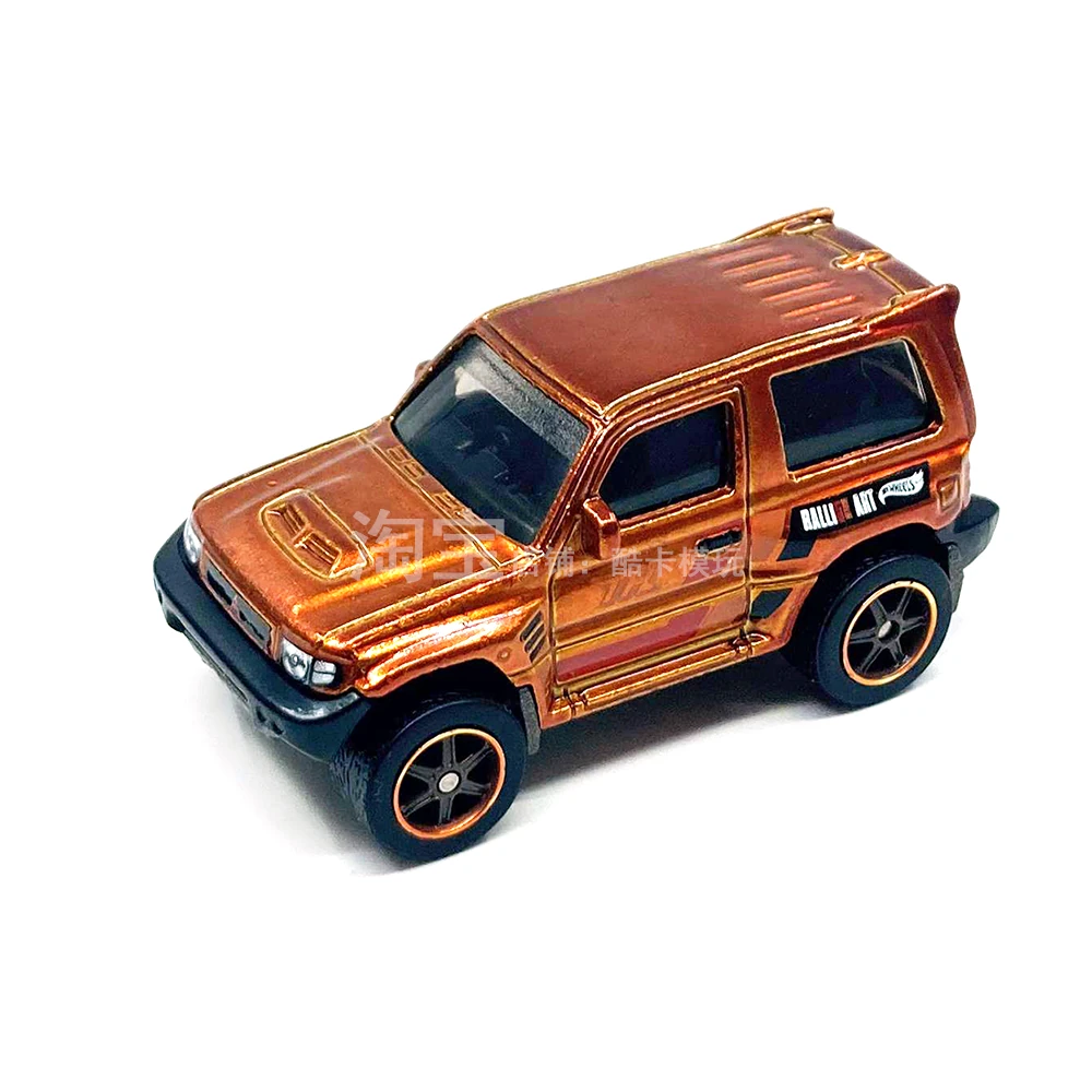 2024 Hot Wheels Mitsubishi Pajero Evolution Orange - Mainline 169/250 - J-Imports 8/10 Super Treasure Hunt