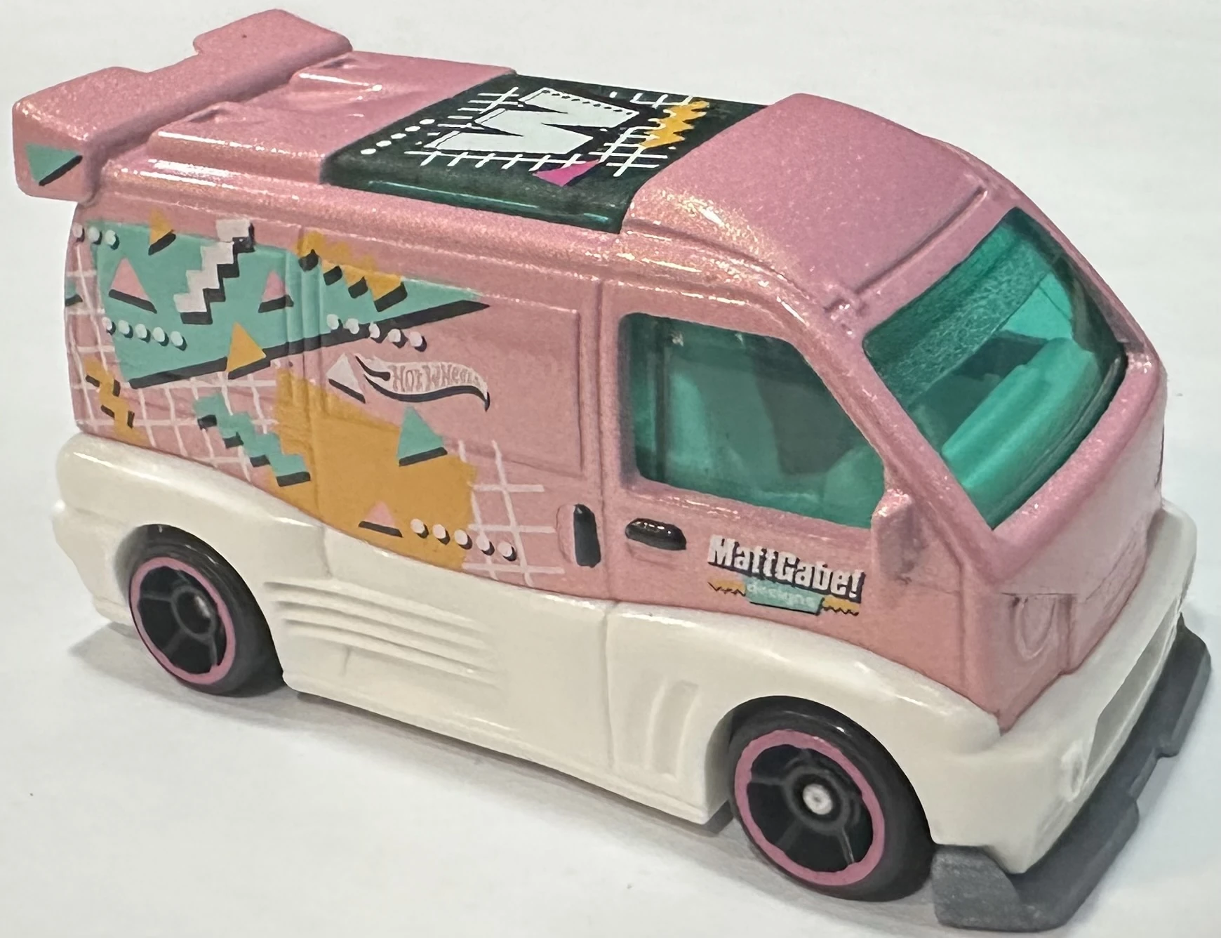 2025 Hot Wheels 	Kei Swap Pink - Mainline 011/250 - Art Cars 1/10
