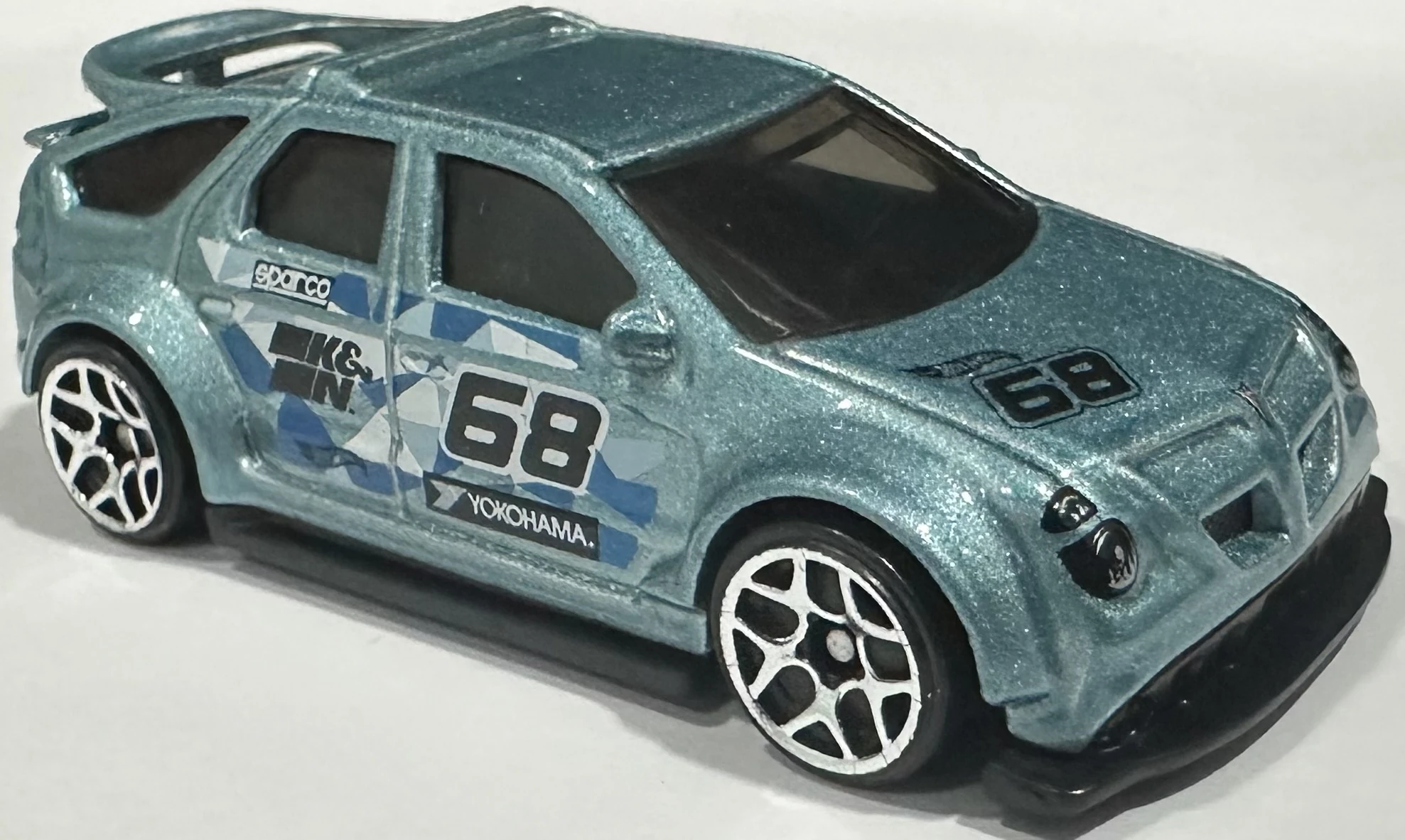 2024 Hot Wheels 							Pontiac Aztek Custom Light Blue - Mainline 11/250 - Modified 9/10