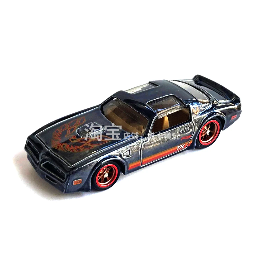 2024 Hot Wheels '77 Pontiac Firebird T/A Navy Blue - Mainline 206/250 - Muscle Mania 4/5 Super Treasure Hunt