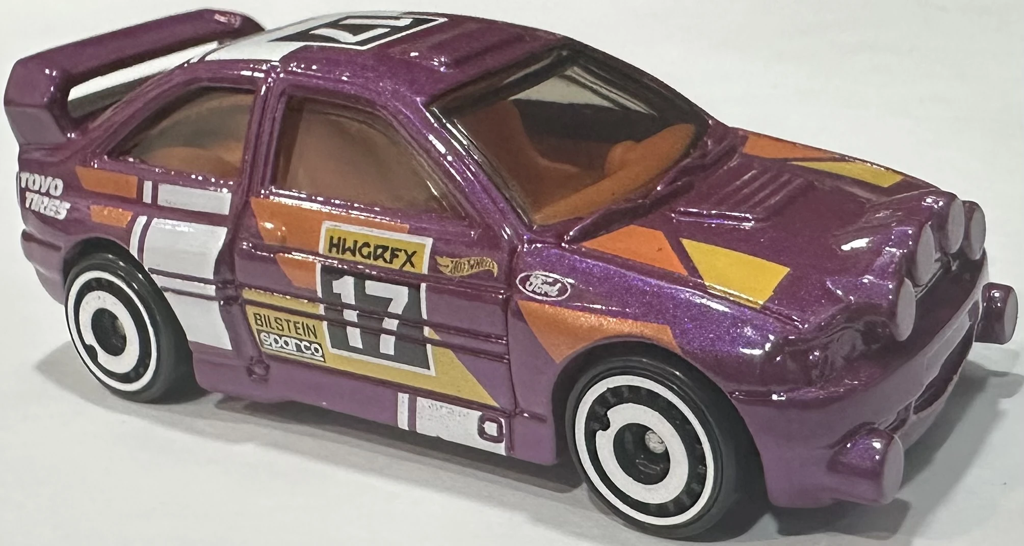2025 Hot Wheels Ford Escort Purple - Mainline 113/250 - Compact Kings 04/10