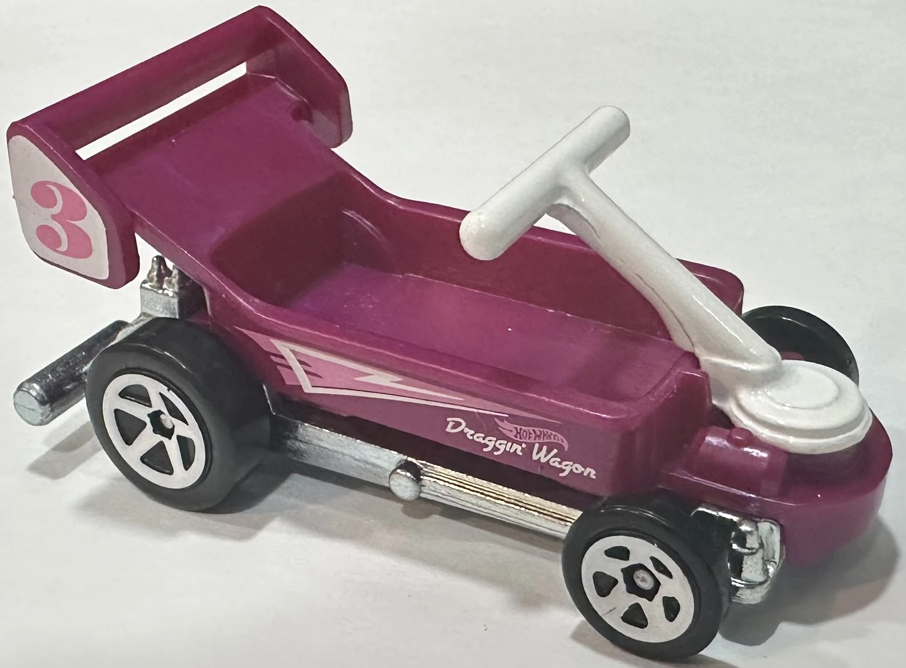 2025 Hot Wheels 	Draggin' Wagon Purple - Mainline 068/250 - Ride-ons 3/5