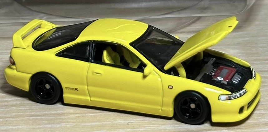1995 Honda Integra Type R Phoenix Yellow - 2024 Hot Wheels RedLine Club RLC
